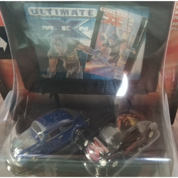 Johnny Lightning Marvel Yesterday & Today X-Men (2002 Playing Mantis) Sealed - Picture 4 of 4